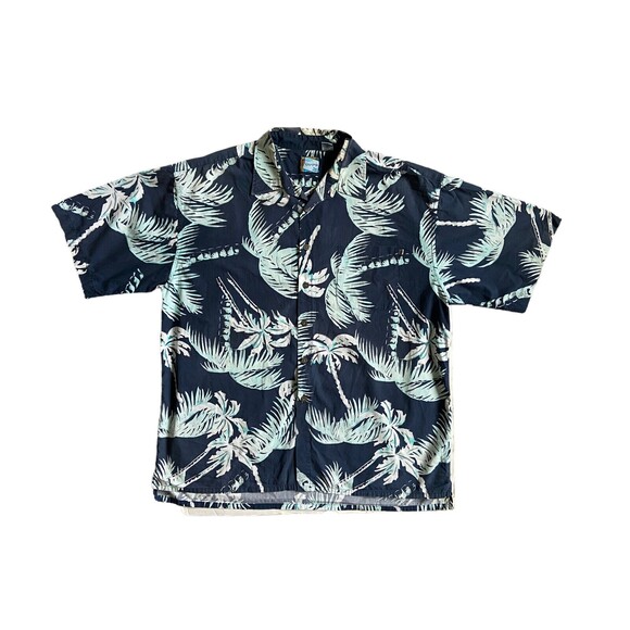 Campta Tiki Island Other - Vintage Exotic Anywhere Campta Tiki Island Mens Hawaiian Shirt size XL Blue 90s